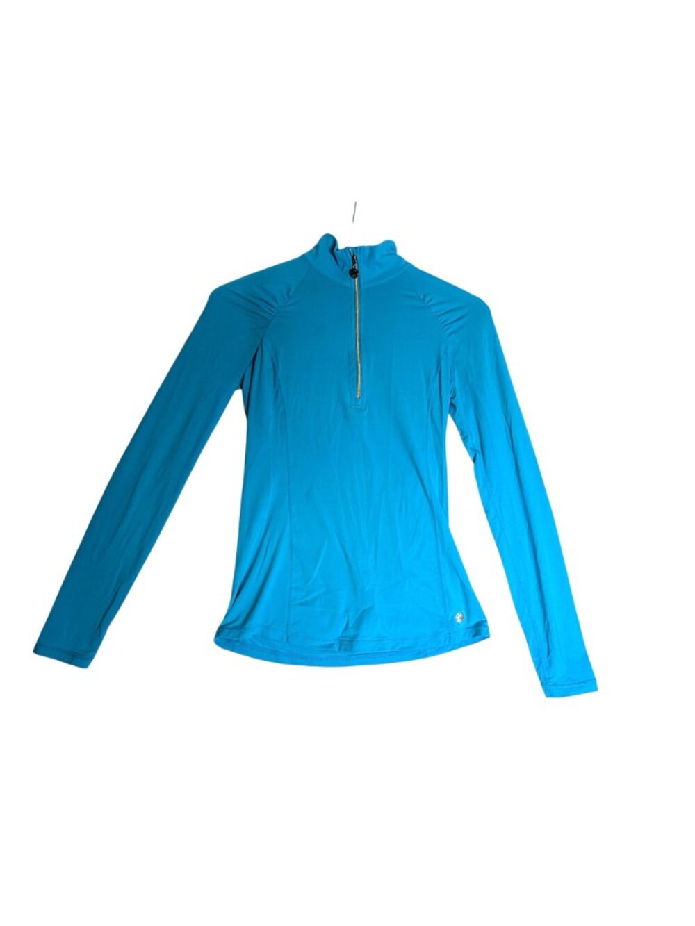Lilly Pulitzer Justine Luxletic Pullover Lunar Blue Womens Size S 1/4 Zip Long S - Picture 3 of 13